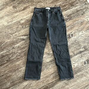 Abercrombie Ankle Straight Jeans